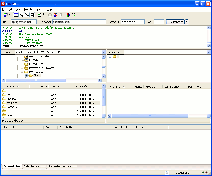 screen shot