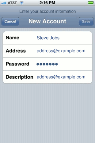 screen shot