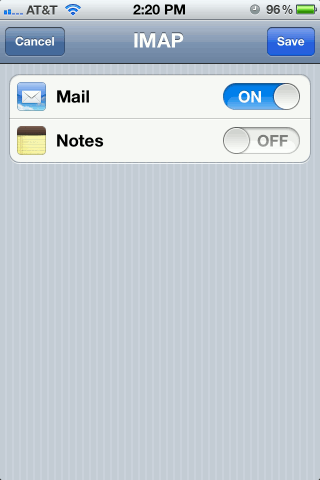 screen shot