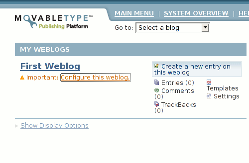 screen shot