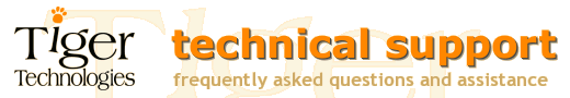 Tiger Technologies Technical Support