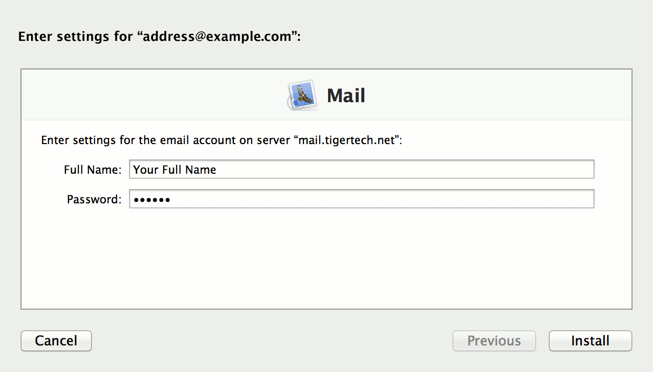 Apple Mail Profile 3