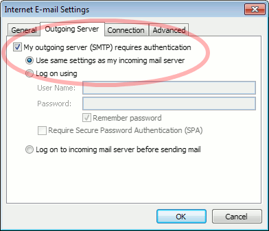 Outlook 2010 Manual Setup for IMAP | Tiger Technologies Support